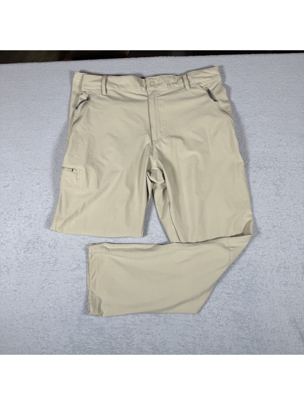 Columbia Pants Mens‎ 36X46 Khaki Omni-Shield Hiking Outdoor